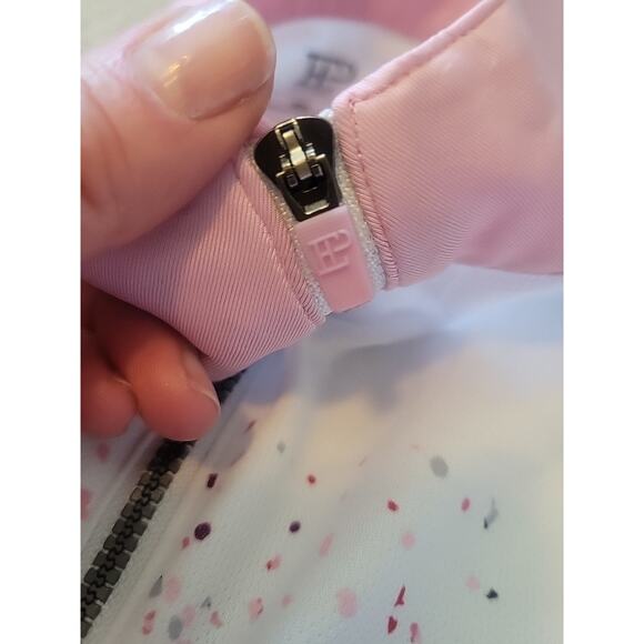 EP Sleeveless Golf / Tennis Shirt. Zip Front Size XS - Picture 3 of 10